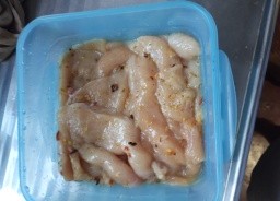 Frango temperado